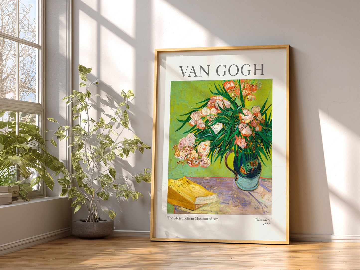 Van Gogh Poster, Oleanders Painting