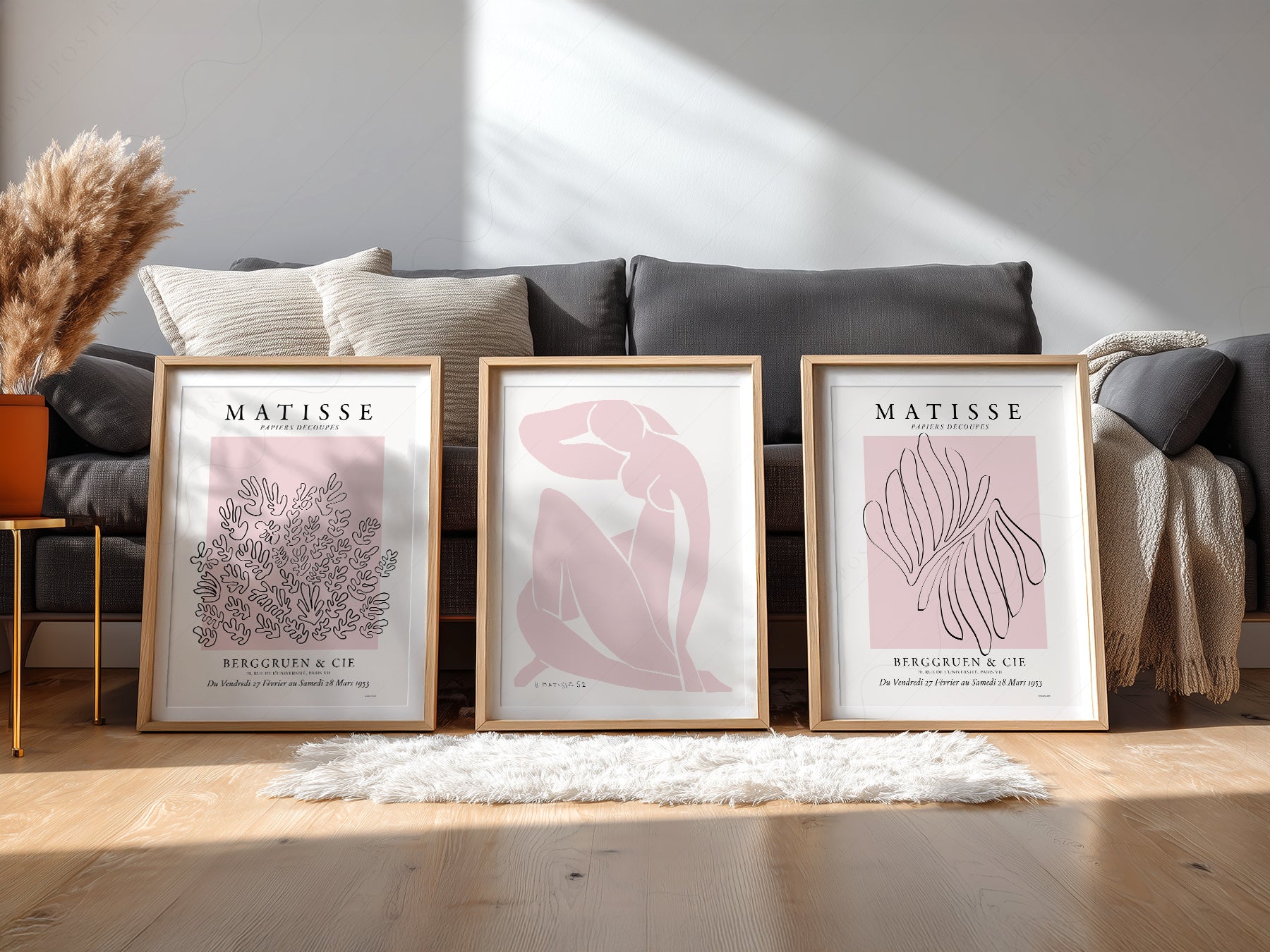 Made-to-order Henri Matisse Gallery Wall Set of 3 art print with free worldwide shipping