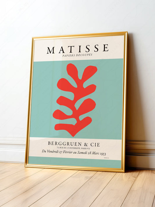 Henri Matisse, The Cut-outs Poster, Exhibition Print, Berggruen Cie