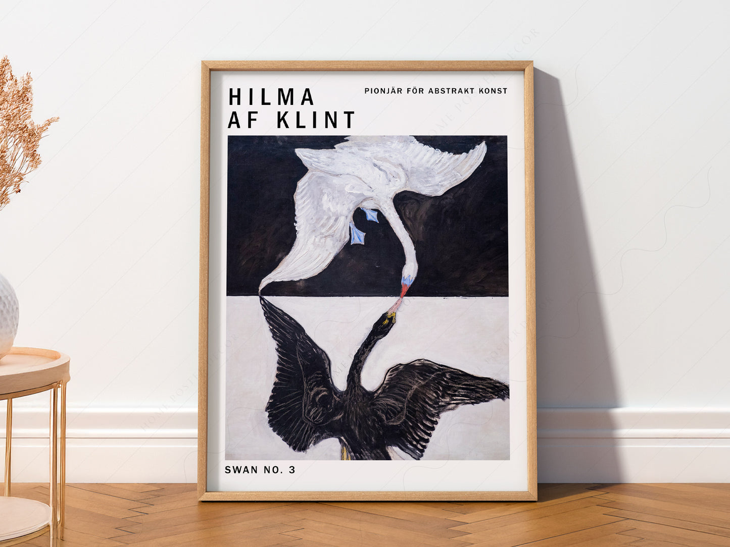 Hilma af Klint print, The Swan, Exhibition Poster