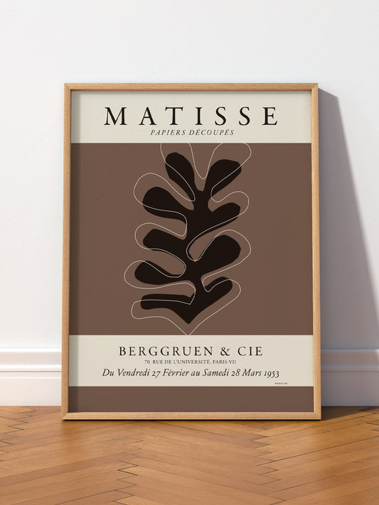 Henri Matisse, The Cut Outs Print, Exhibition Poster