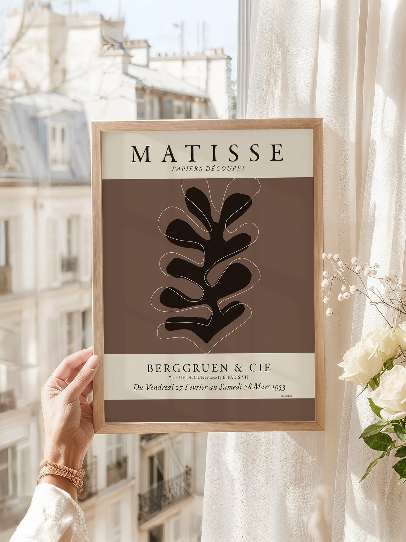 Henri Matisse Papiers Découpés Exhibition Poster – Modern Wall Art