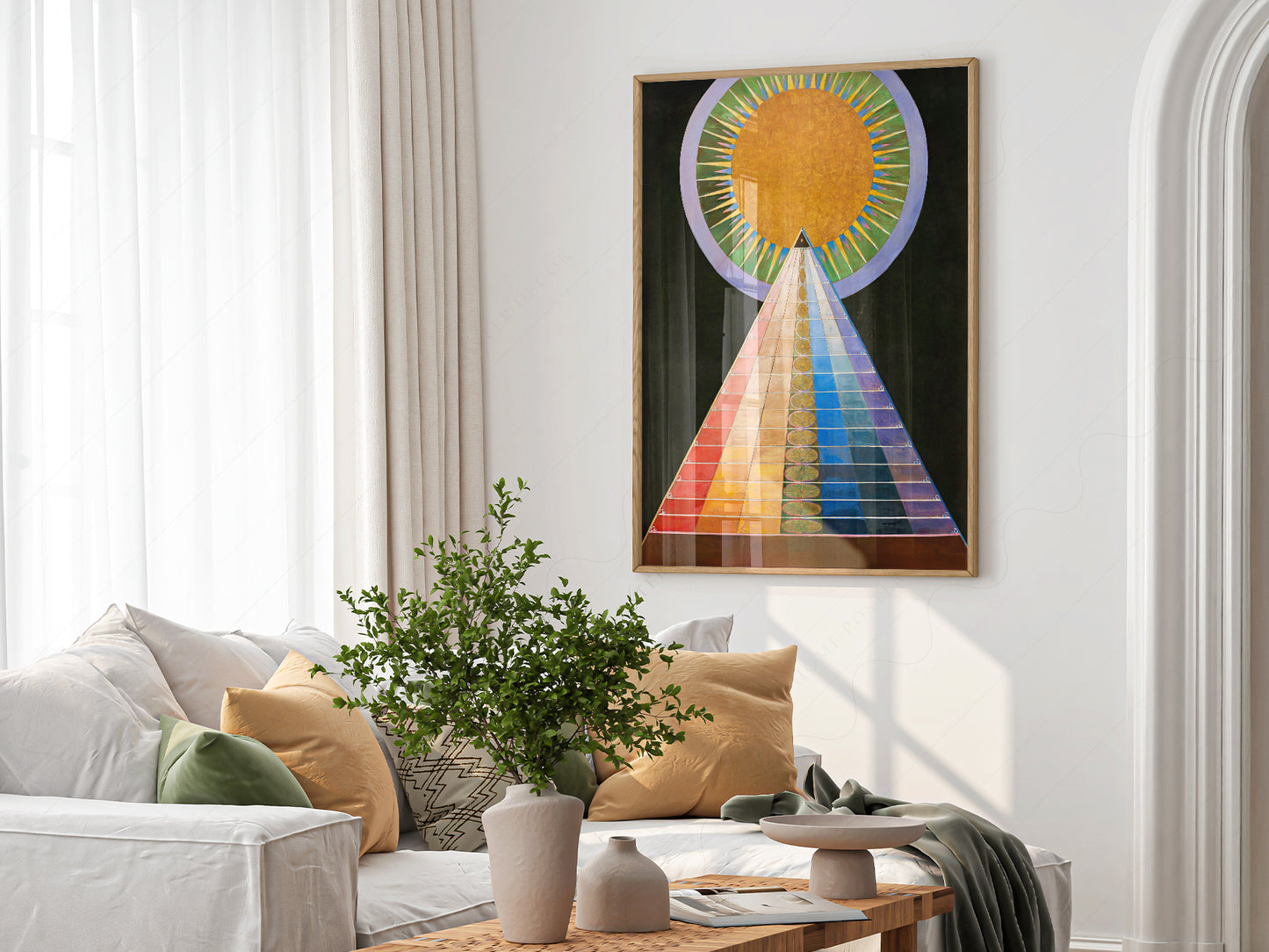 Hilma af Klint, Altarpiece No1 Group X 1915