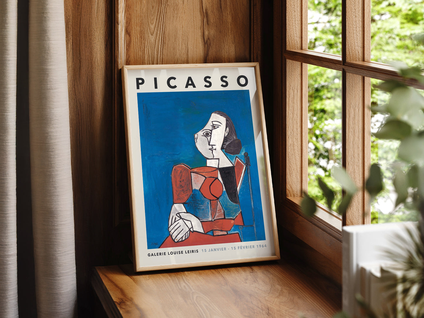 Pablo Picasso, Mirror Face, Fine Art Print