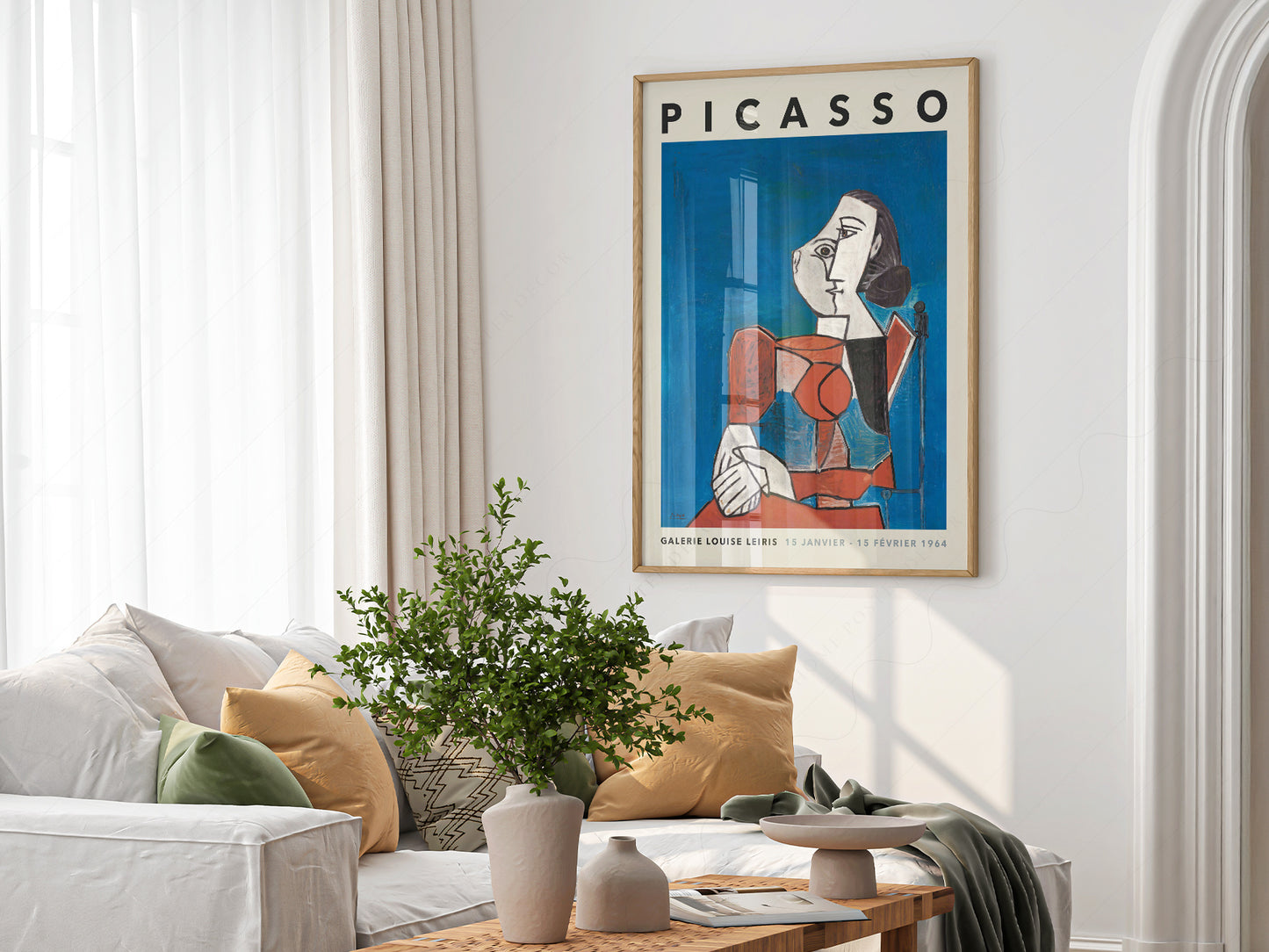 Pablo Picasso, Mirror Face, Fine Art Print