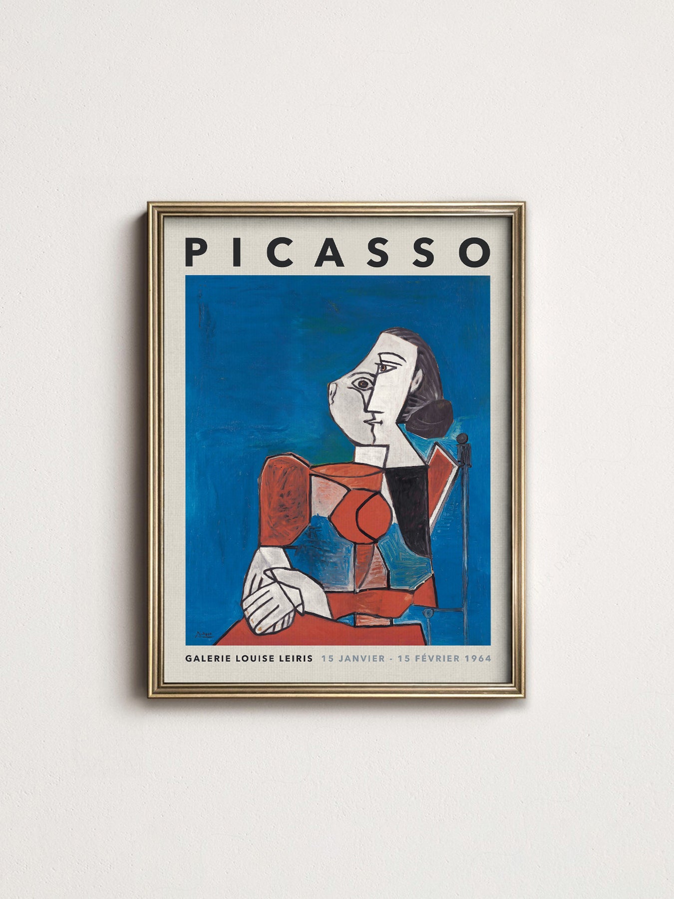 Pablo Picasso, Mirror Face, Fine Art Print – Home Poster Decor
