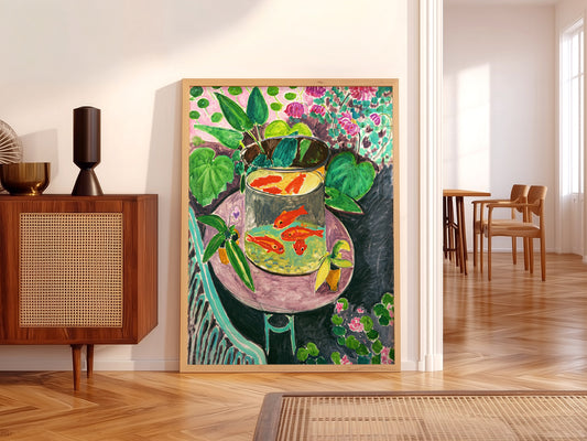 Henri Matisse, The Goldfish Bowl, Fine Art Print