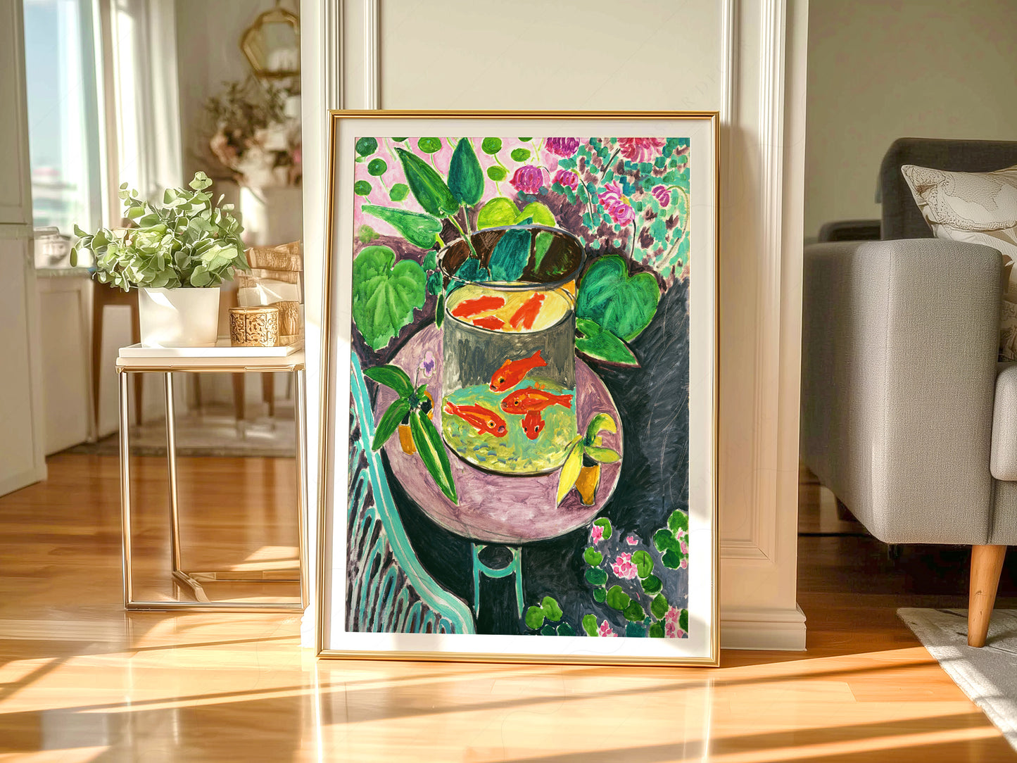 Henri Matisse, The Goldfish Bowl, Fine Art Print