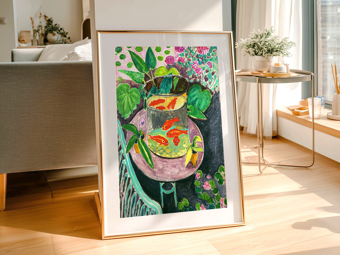 Henri Matisse, The Goldfish Bowl, Fine Art Print