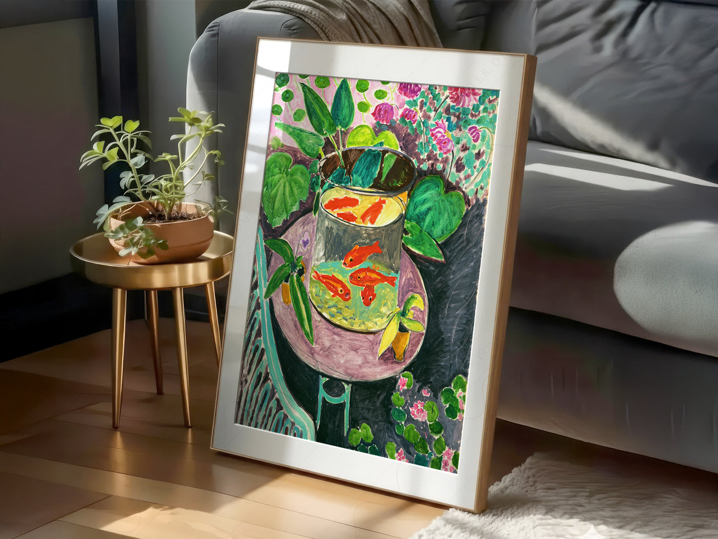 Henri Matisse, The Goldfish Bowl, Fine Art Print