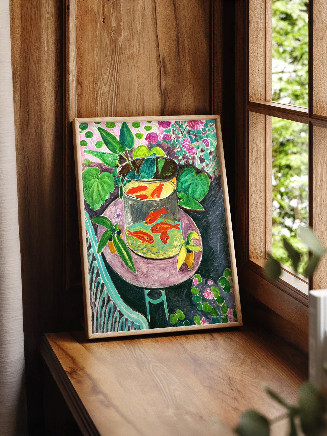 Henri Matisse, The Goldfish Bowl, Fine Art Print