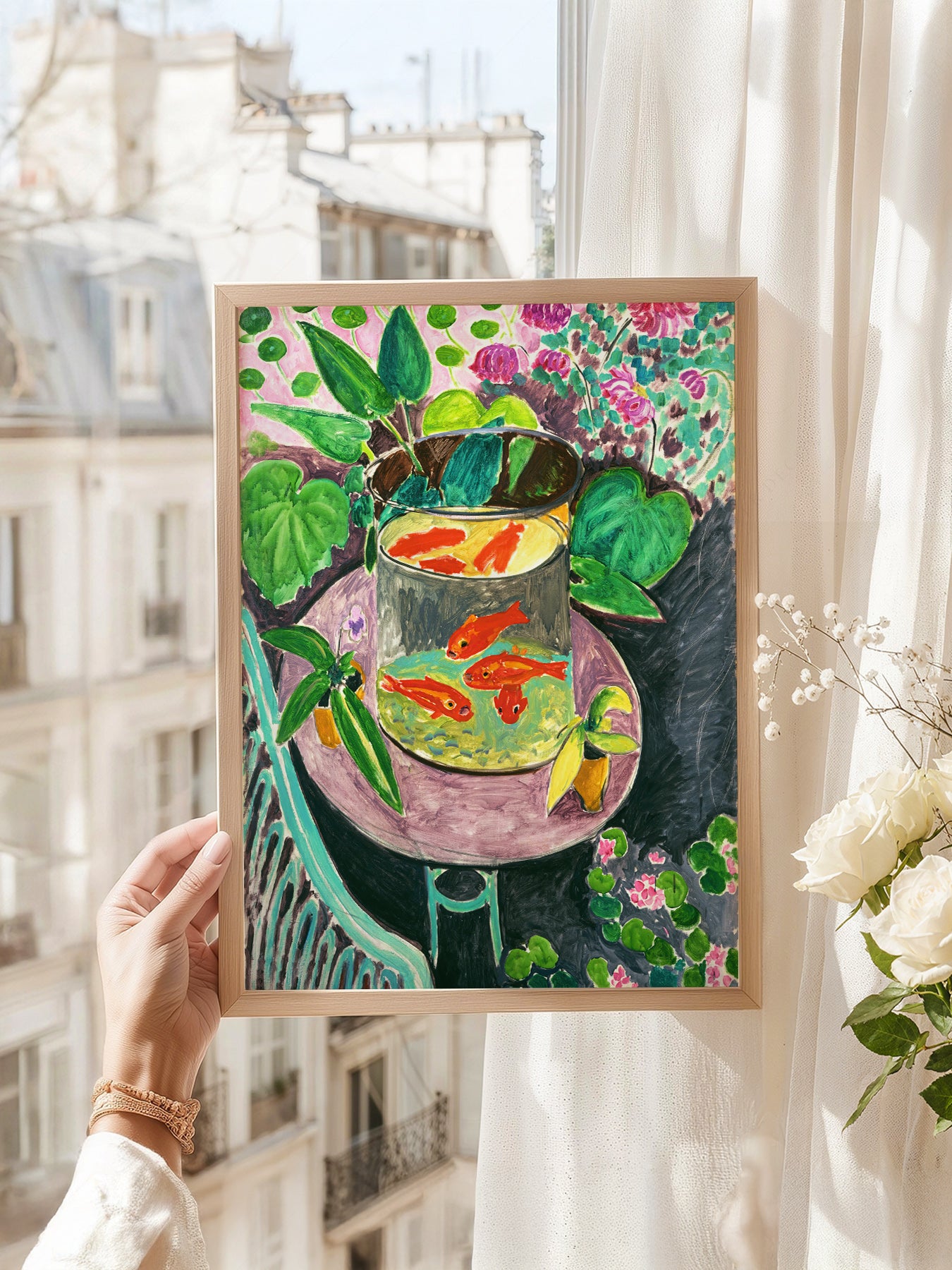 Henri Matisse, The Goldfish Bowl, Fine Art Print