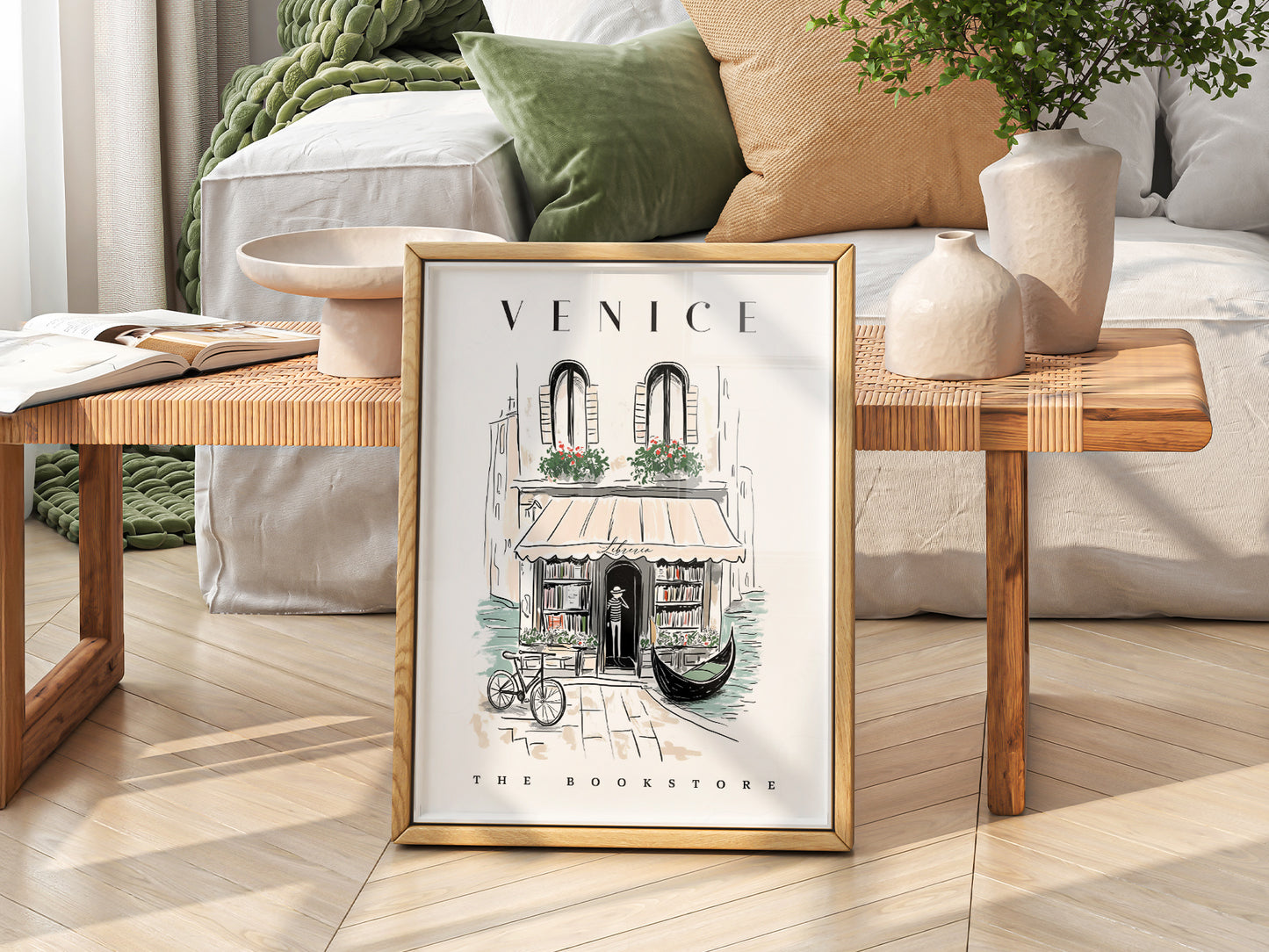 City Bookstore Art - Venice