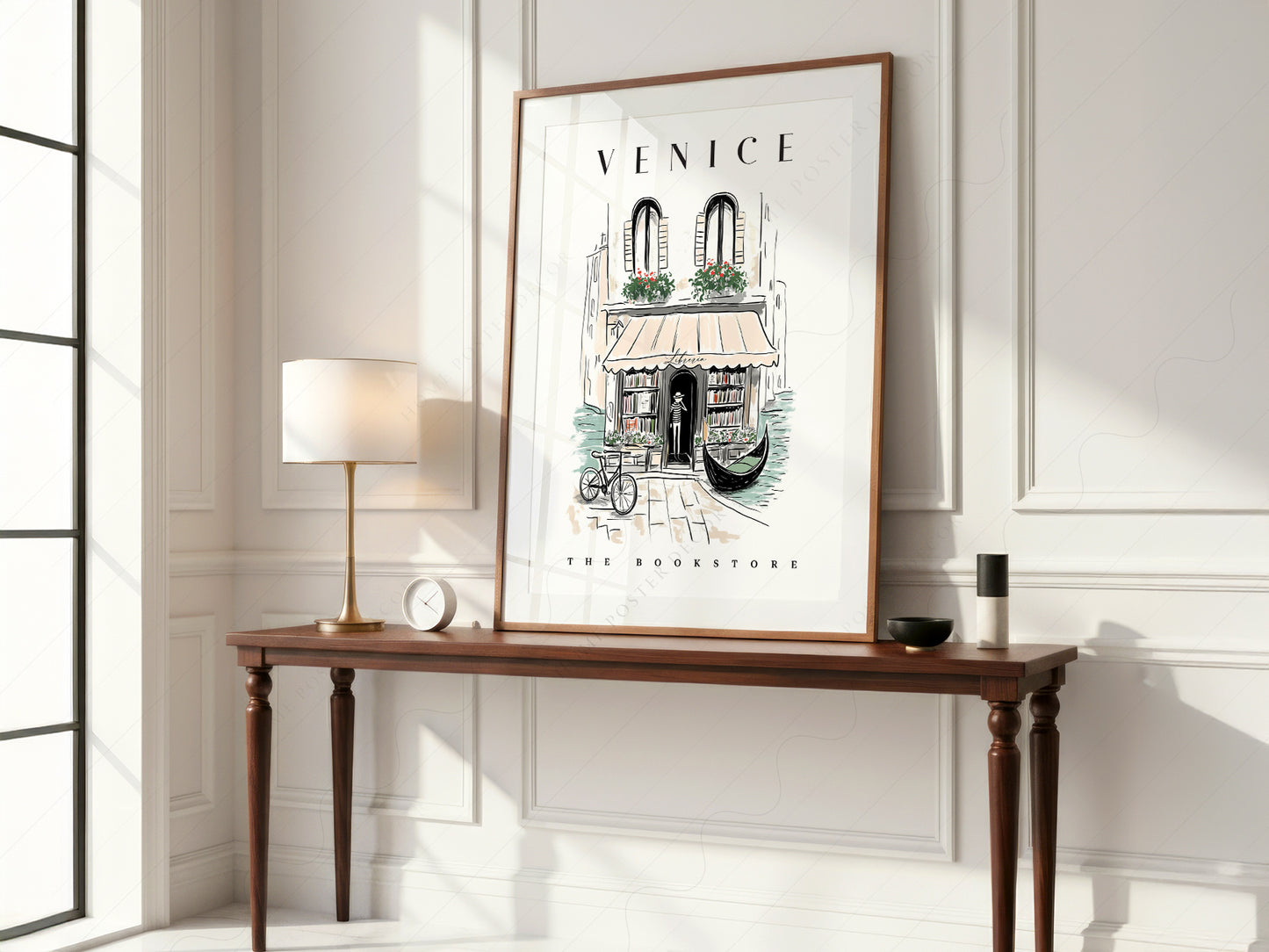 City Bookstore Art - Venice