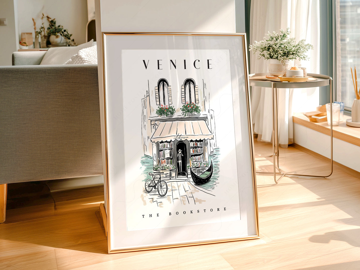 City Bookstore Art - Venice