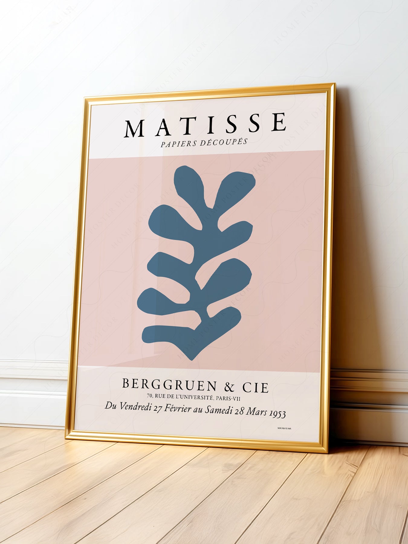 Henri Matisse Papiers Découpés Exhibition Print – Modern Wall Art