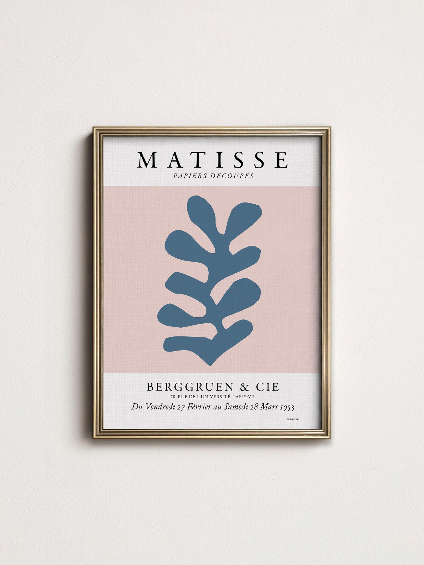 Henri Matisse Papiers Découpés Exhibition Print – Modern Wall Art