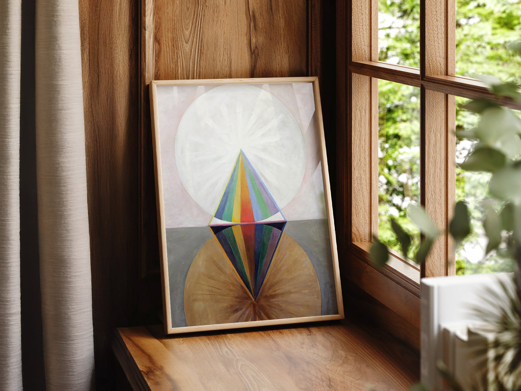 Multiple size options for Hilma af Klint Altarpiece No 1 Group X wall art print display