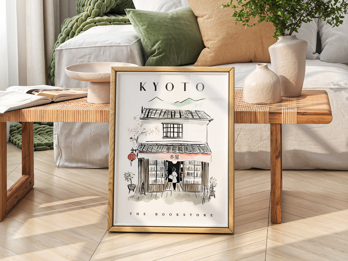 City Bookstore Art - Kyoto