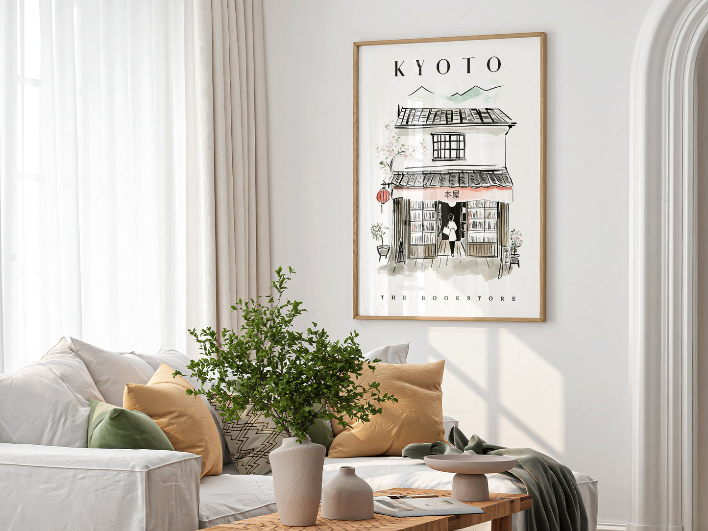 City Bookstore Art - Kyoto