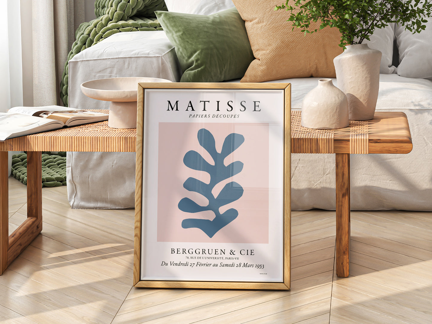 Henri Matisse Prints, The Cut-Outs, Exhibition Poster