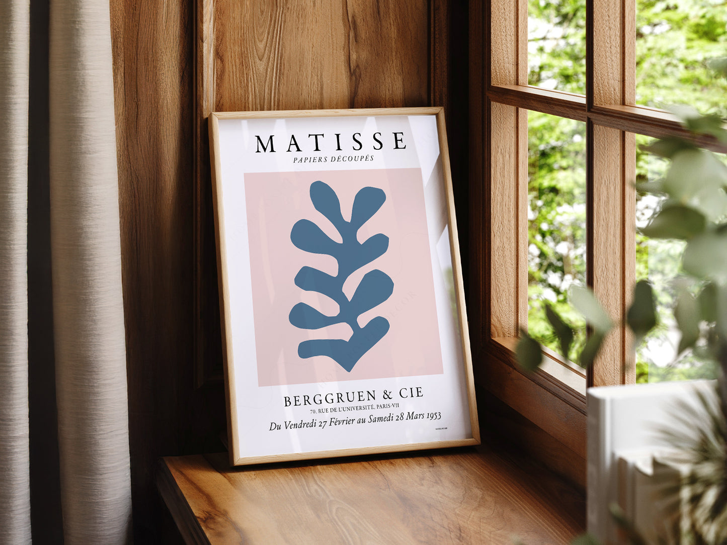 Henri Matisse Prints, The Cut-Outs, Exhibition Poster