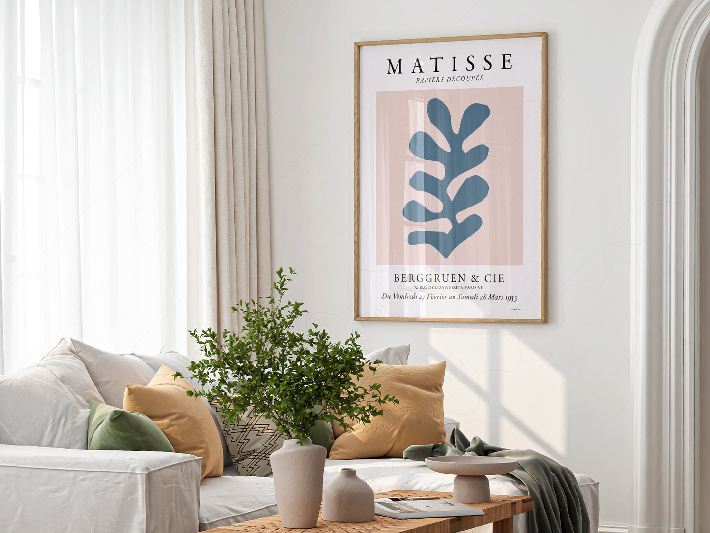 Henri Matisse Prints, The Cut-Outs, Exhibition Poster