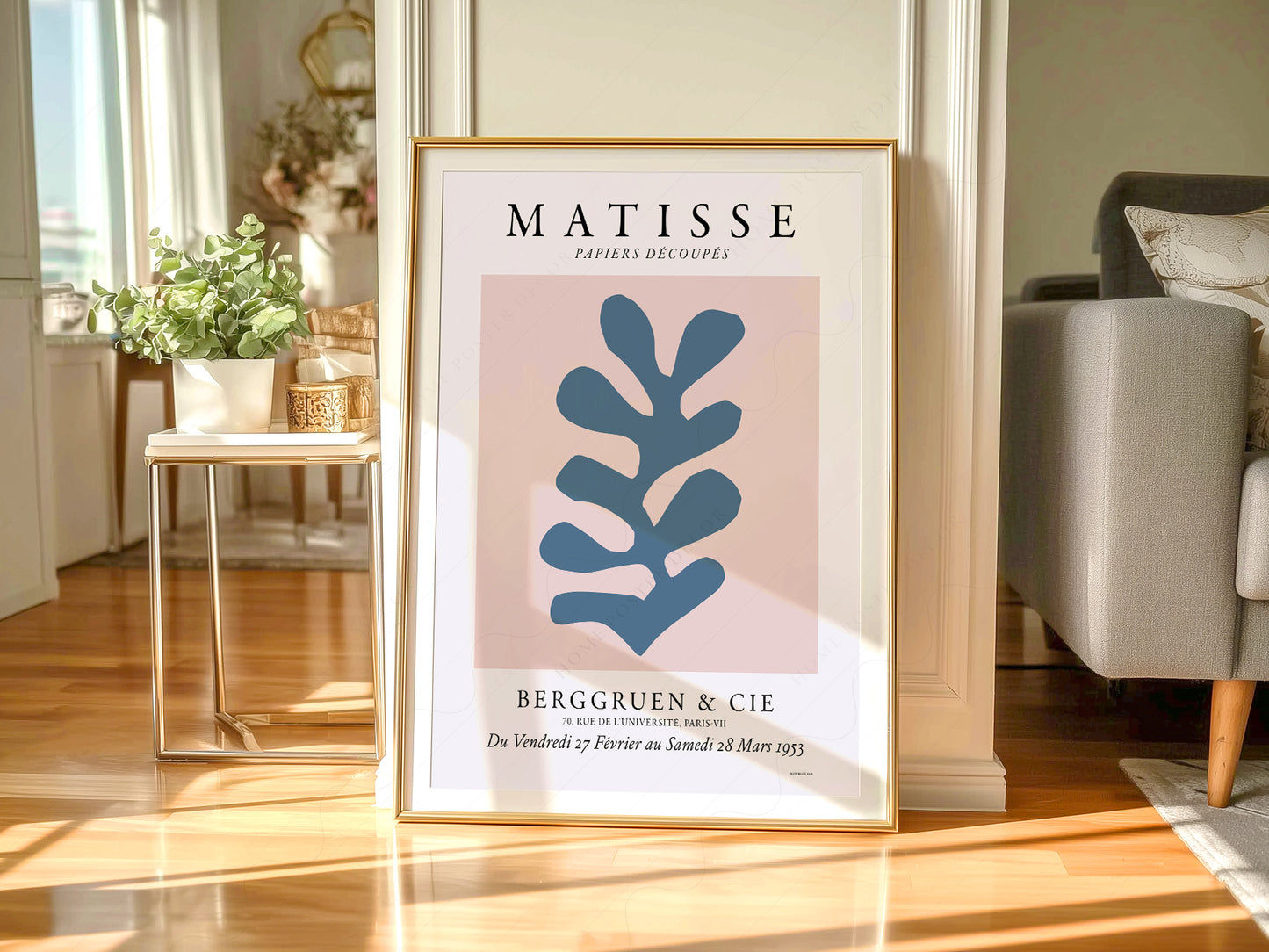 Henri Matisse Prints, The Cut-Outs, Exhibition Poster