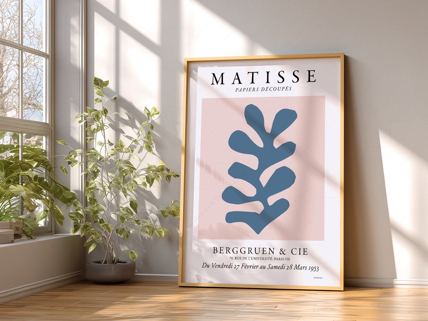 Henri Matisse Prints, The Cut-Outs, Exhibition Poster