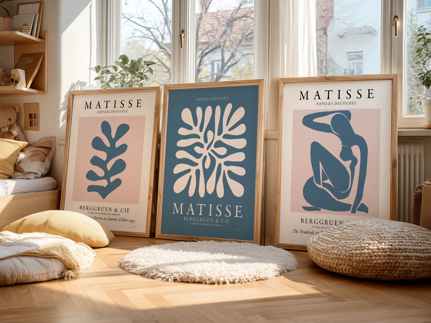 Henri Matisse Gallery Wall, Set of 3 Prints