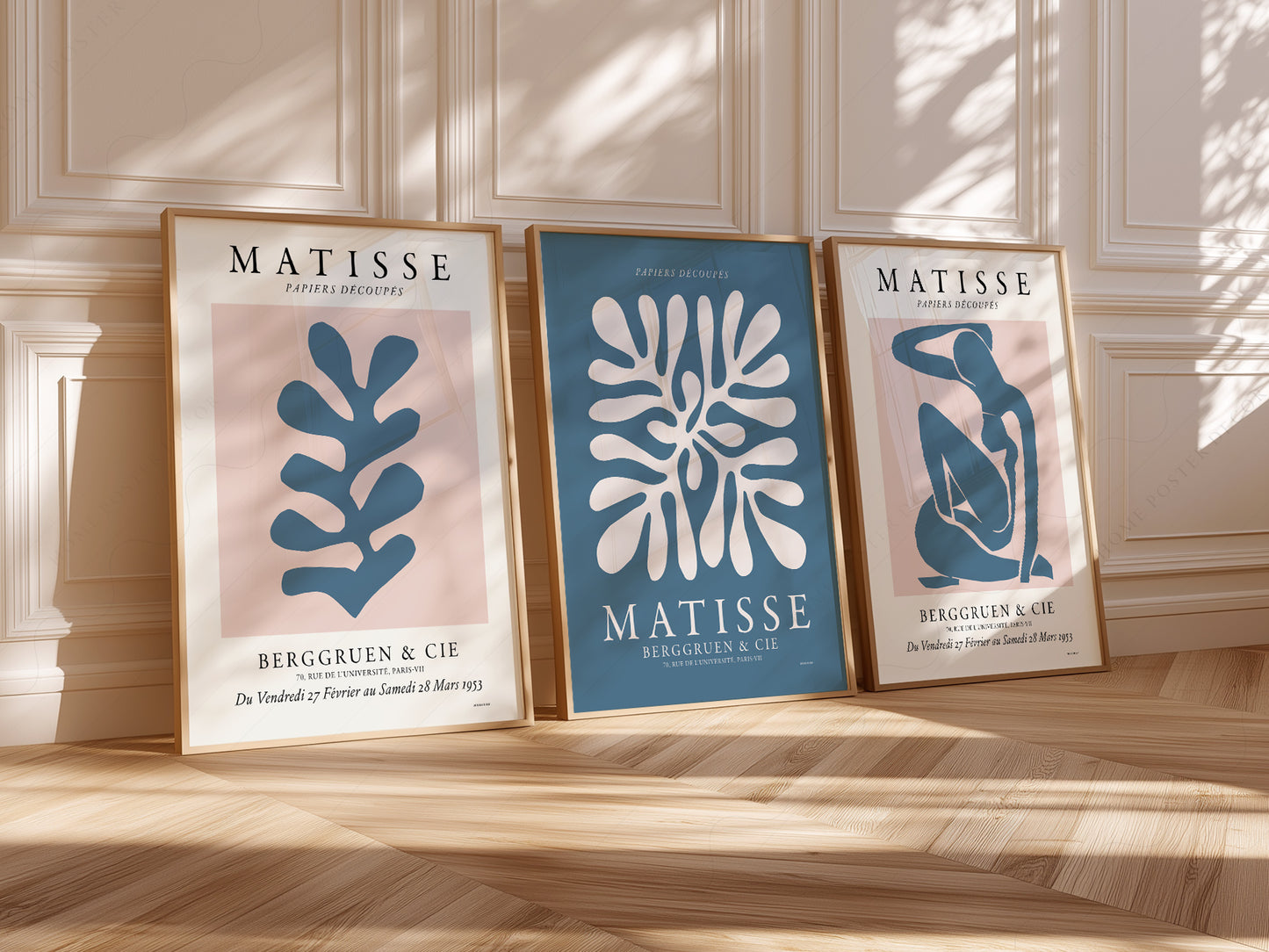 Henri Matisse Gallery Wall, Set of 3 Prints