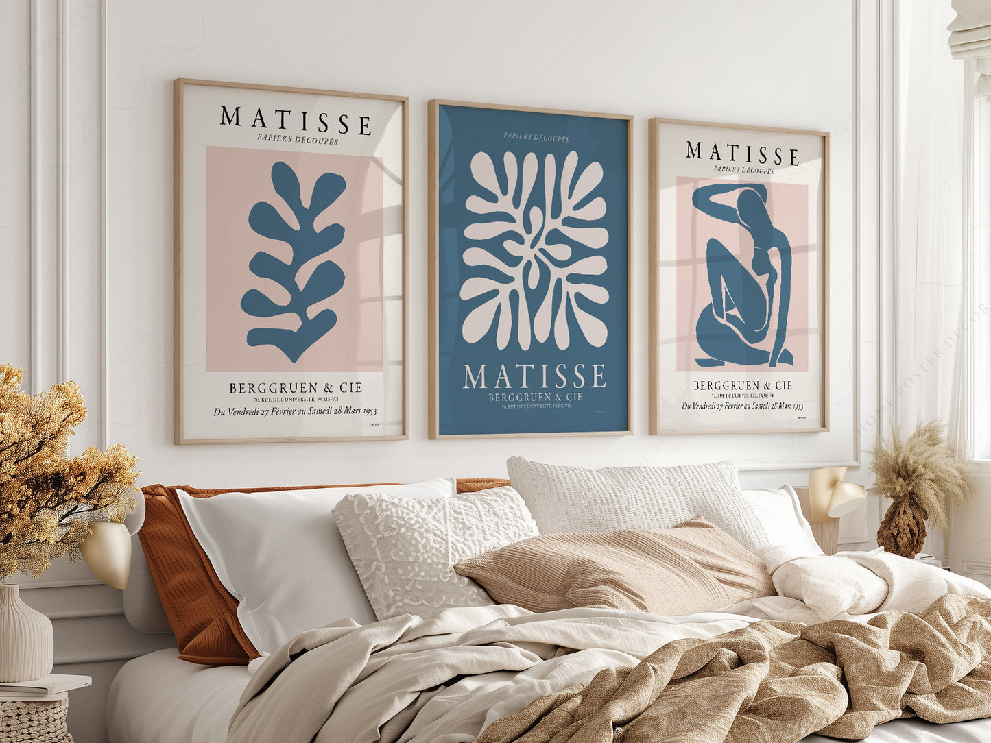Henri Matisse Gallery Wall, Set of 3 Prints