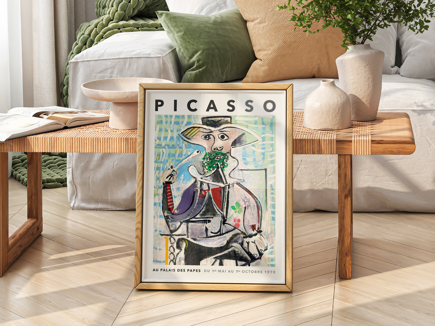 Pablo Picasso, Homme à la pipe 1969