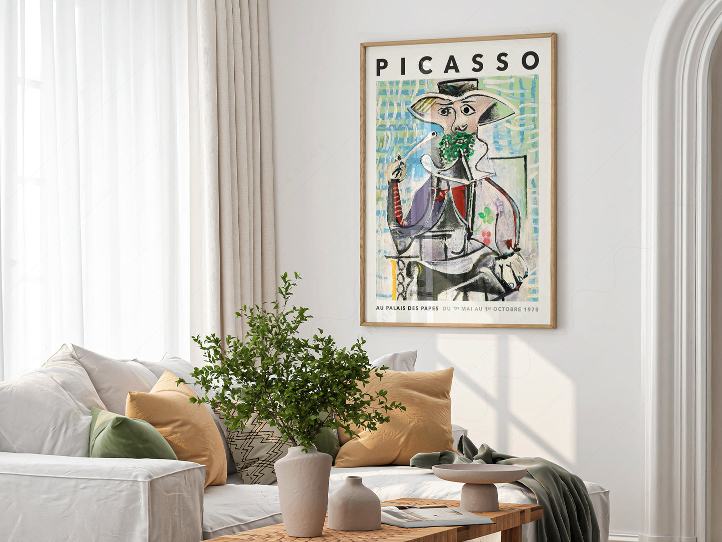 Pablo Picasso, Homme à la pipe 1969