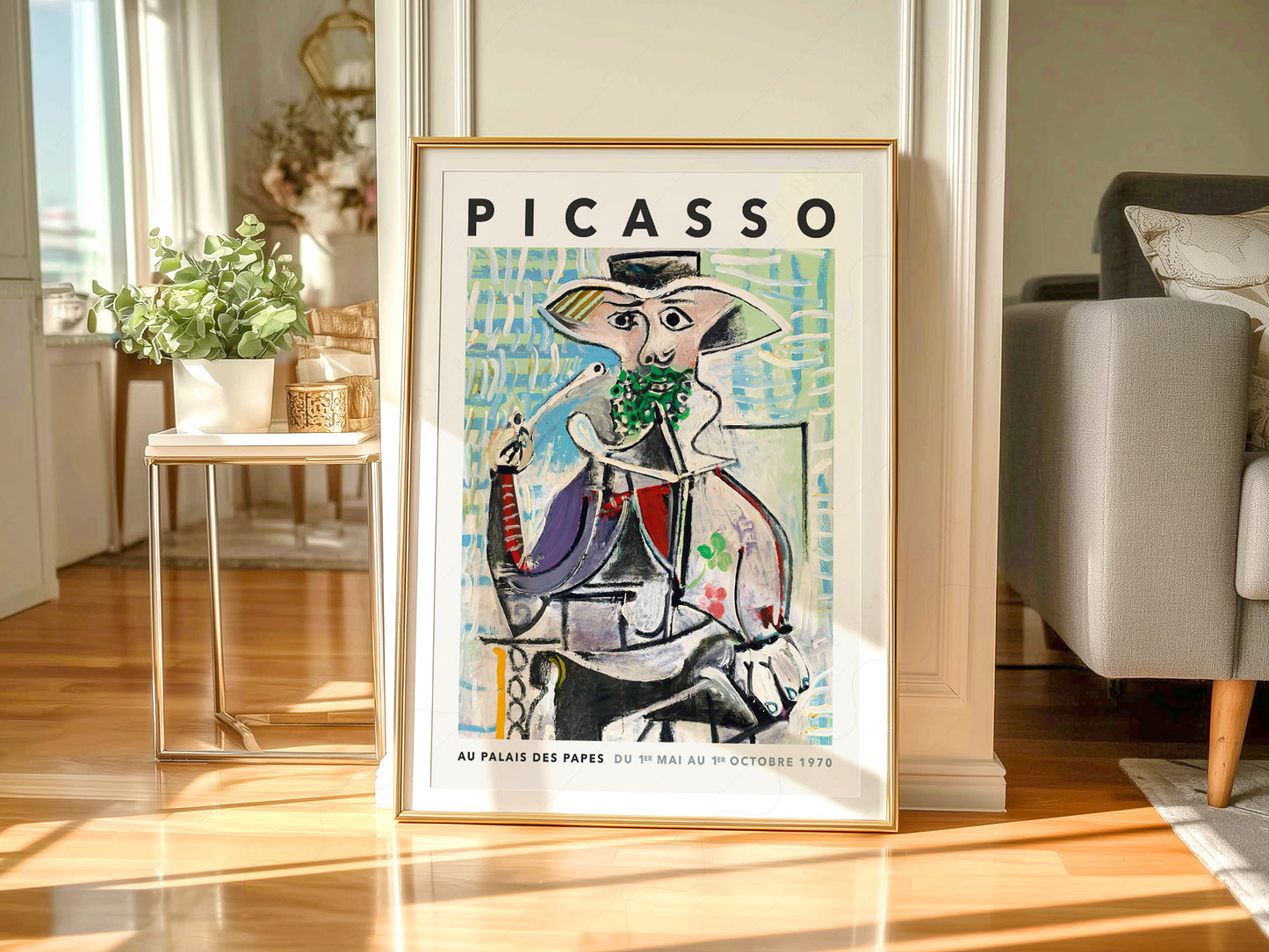 Pablo Picasso, Homme à la pipe 1969