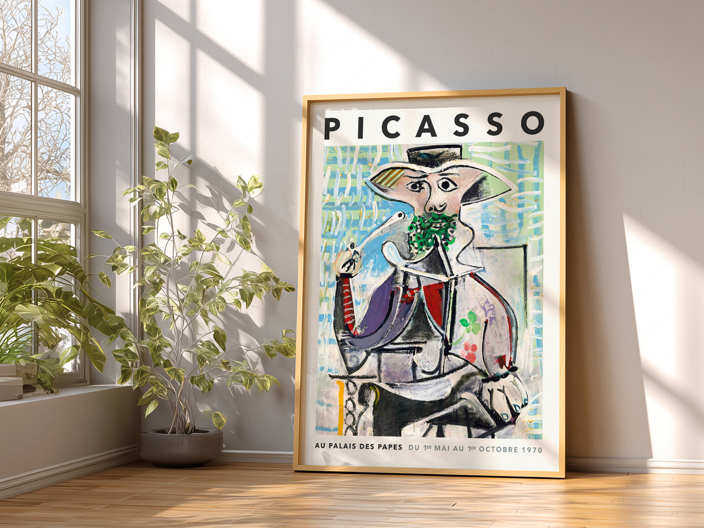 Pablo Picasso, Homme à la pipe 1969