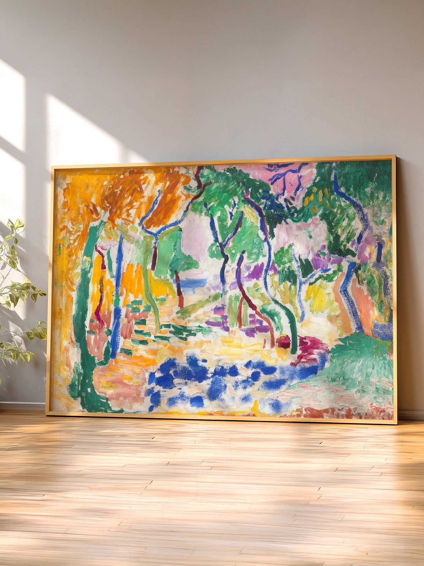 Henri Matisse Landscape Near Collioure Art Print – Museum Wall Decor