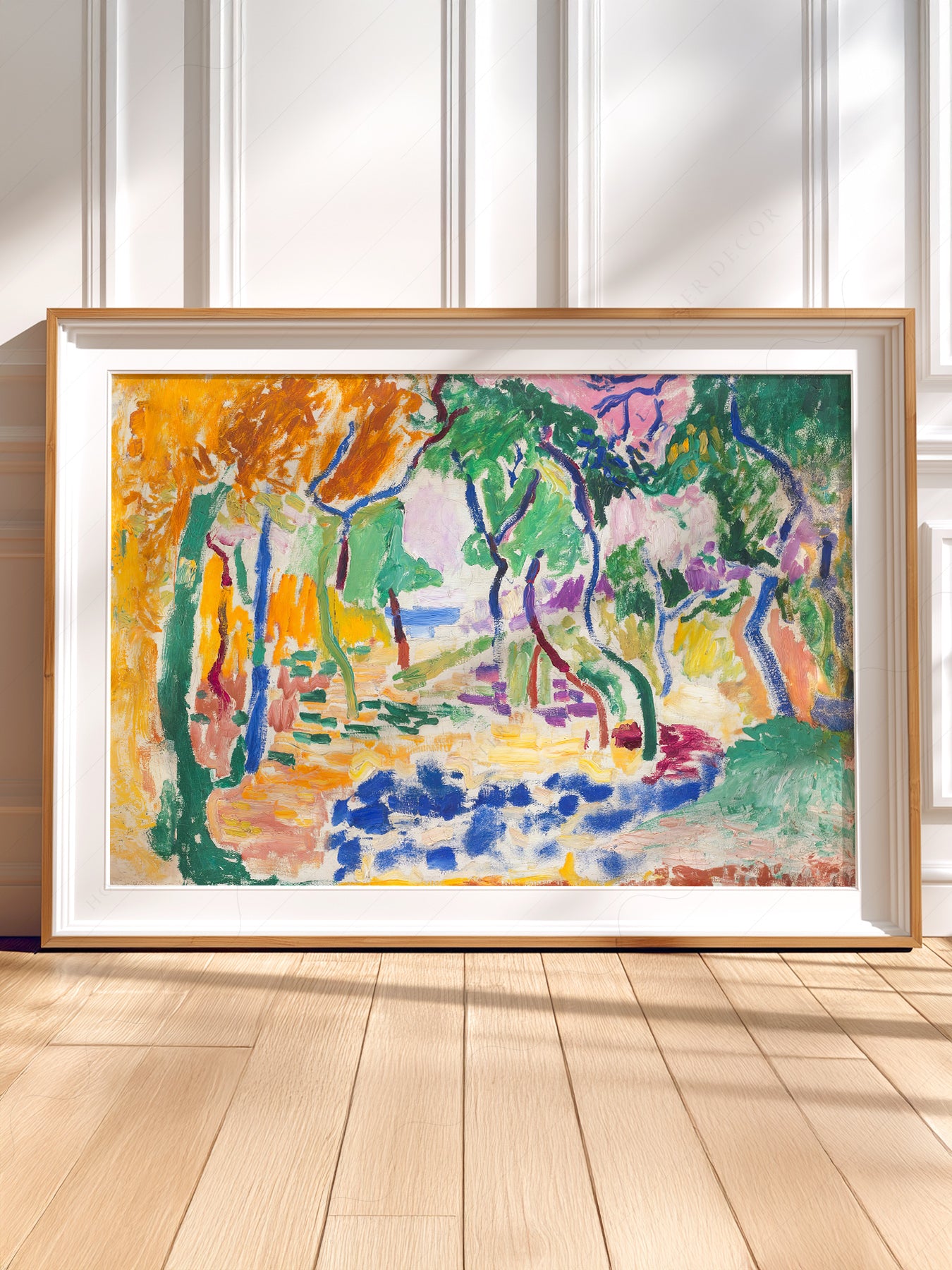 Henri Matisse Landscape Near Collioure Art Print – Museum Wall Decor
