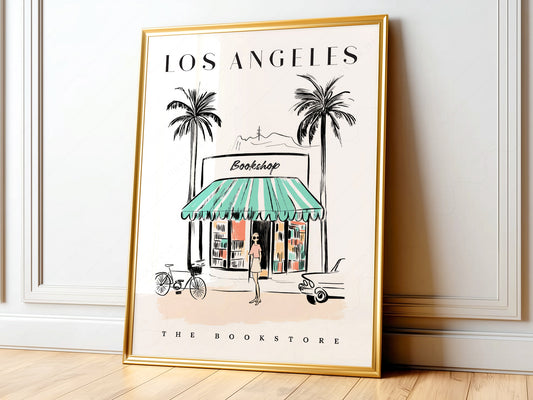 City Bookstore Art - Los Angeles