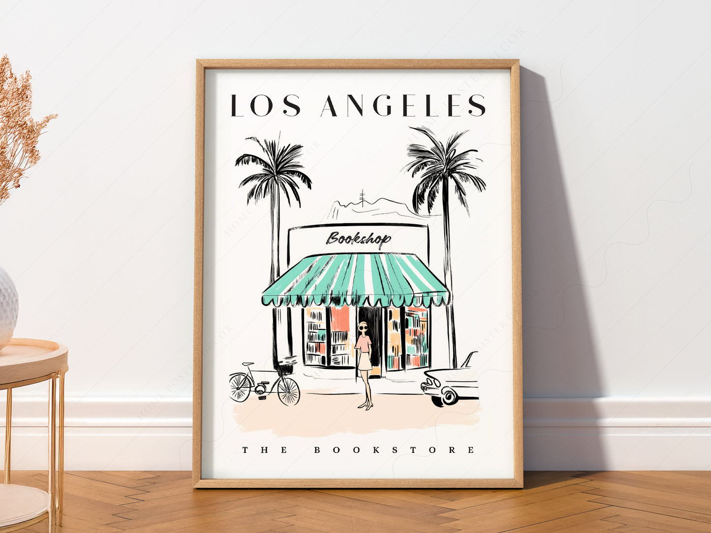 City Bookstore Art - Los Angeles