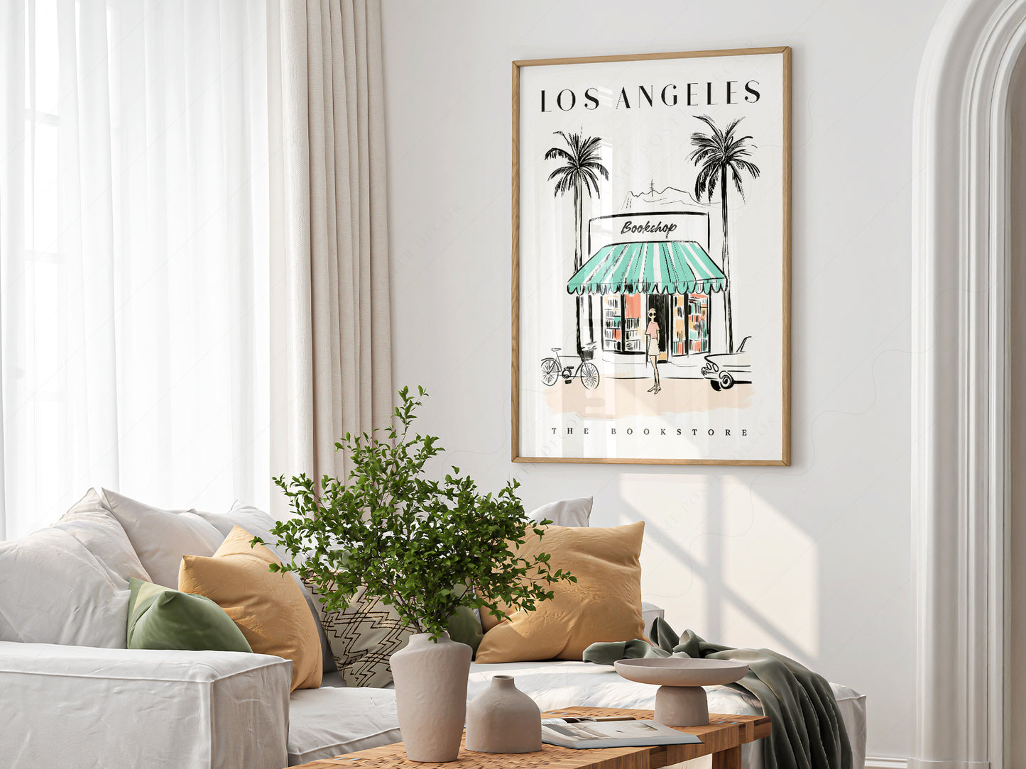 City Bookstore Art - Los Angeles