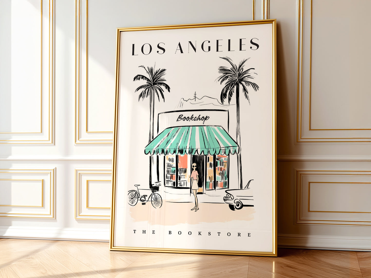 City Bookstore Art - Los Angeles