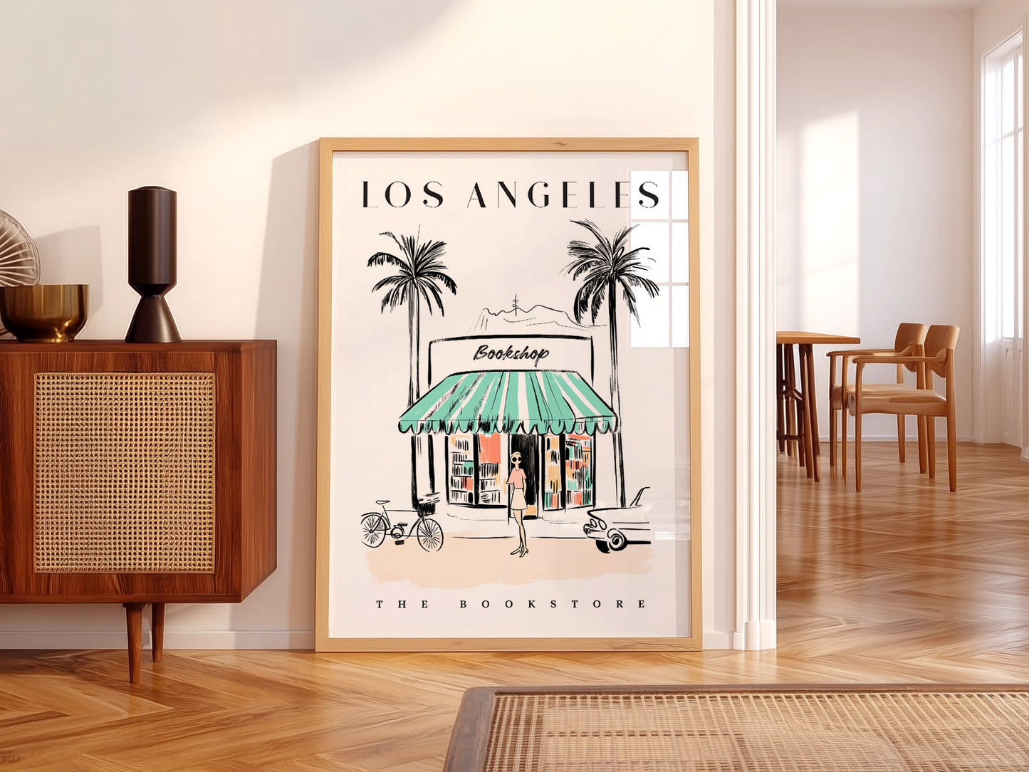 City Bookstore Art - Los Angeles