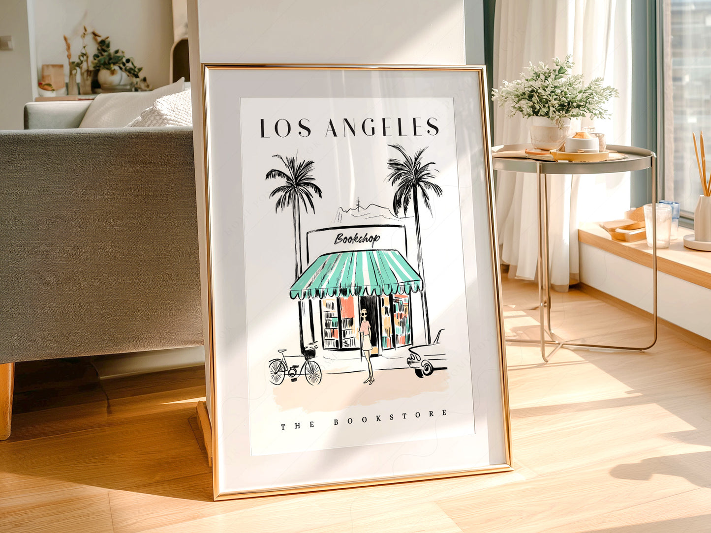 City Bookstore Art - Los Angeles