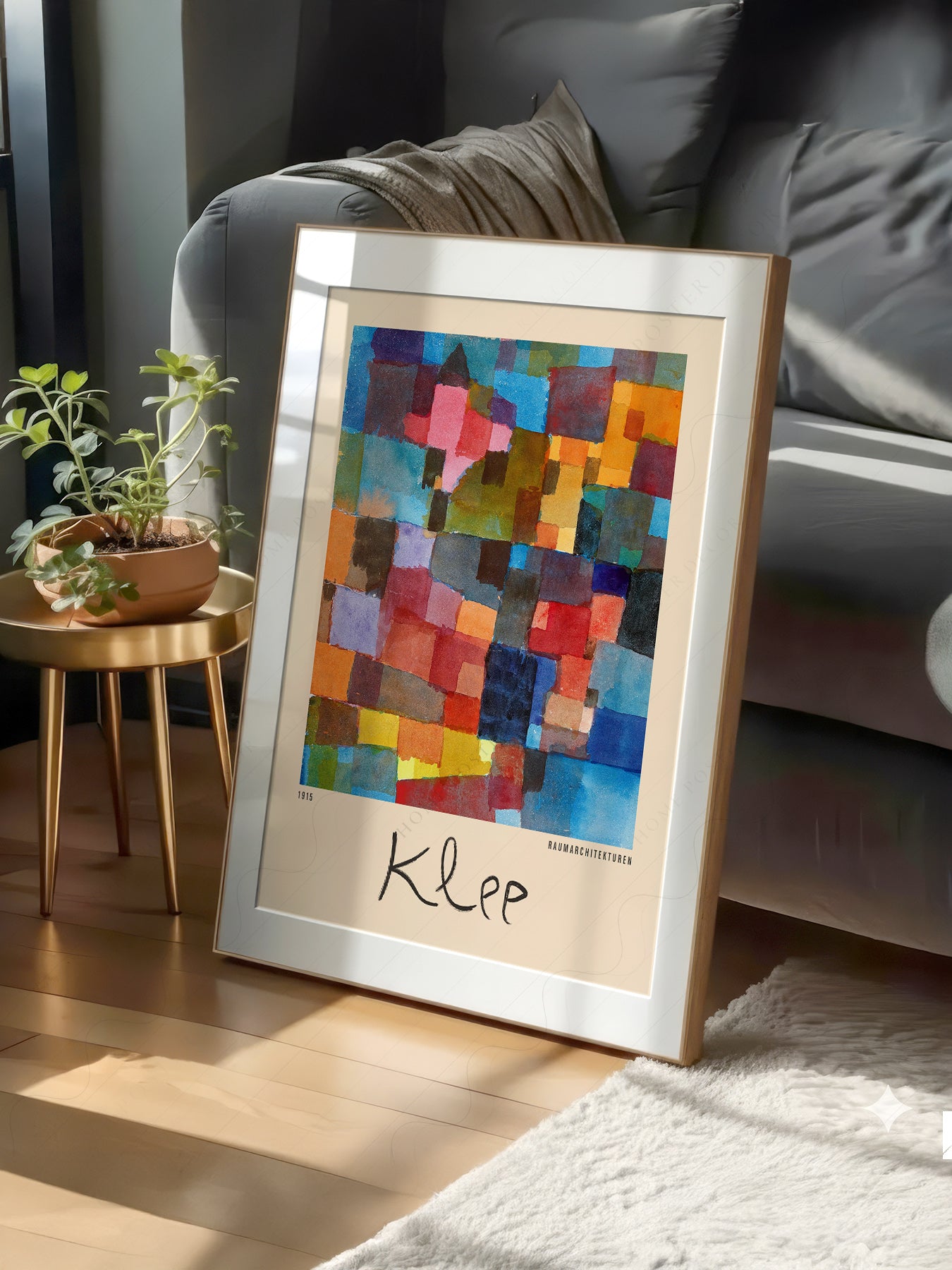 Paul Klee Raumarchitekturen Bauhaus Art Print | Home Poster Decor