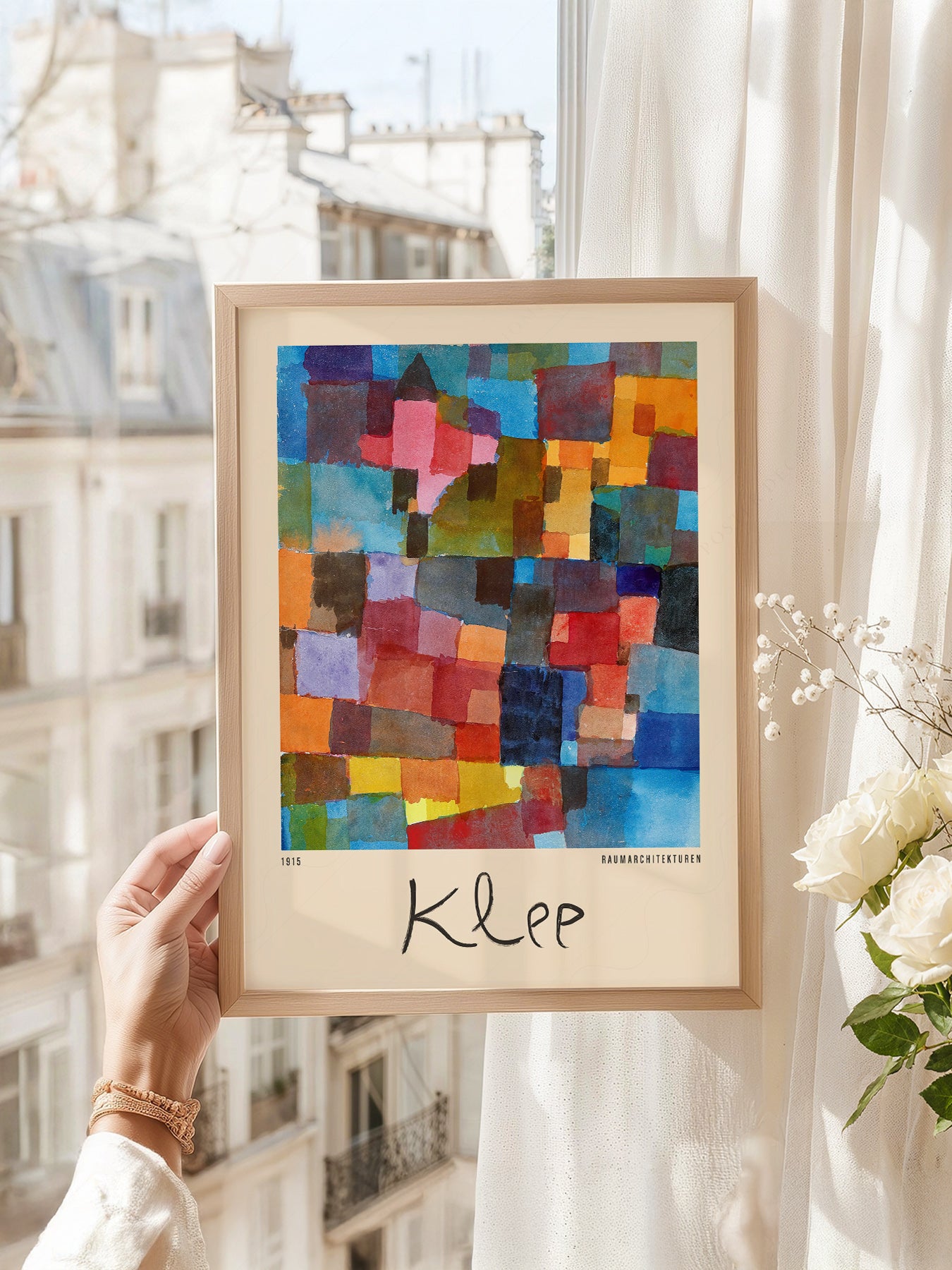Paul Klee Raumarchitekturen Bauhaus Art Print | Home Poster Decor