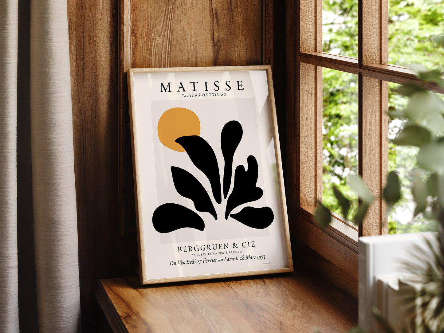 Henri Matisse, The Cut Outs Poster