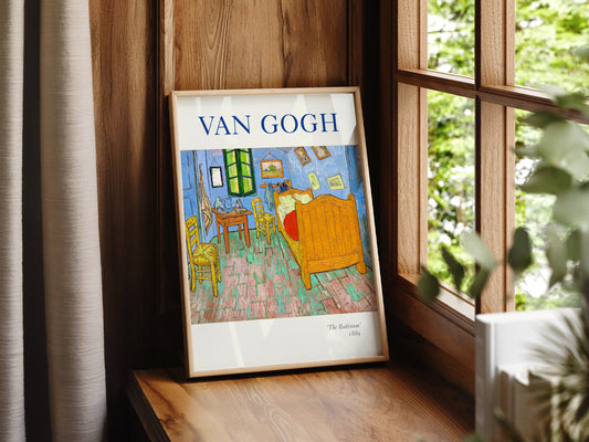 The Bedroom, Van Gogh Print, Post-impressionist Poster, Christmas Gift