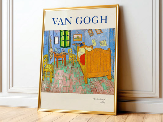 The Bedroom, Van Gogh Print, Post-impressionist Poster, Christmas Gift
