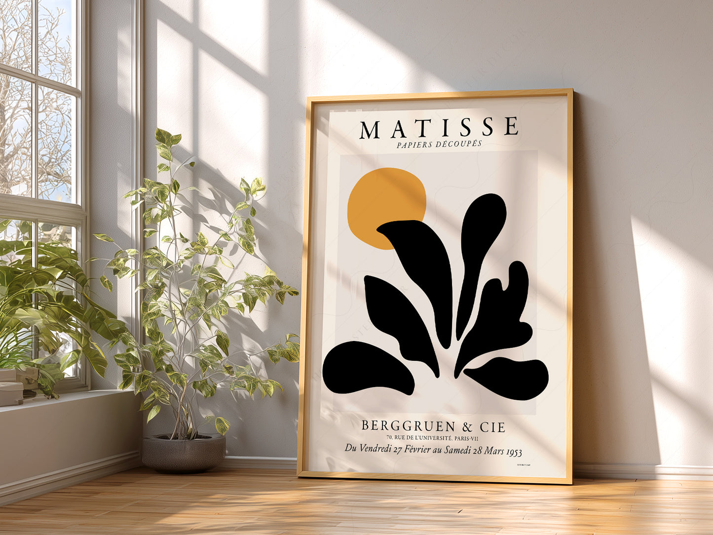 Henri Matisse, The Cut Outs Poster